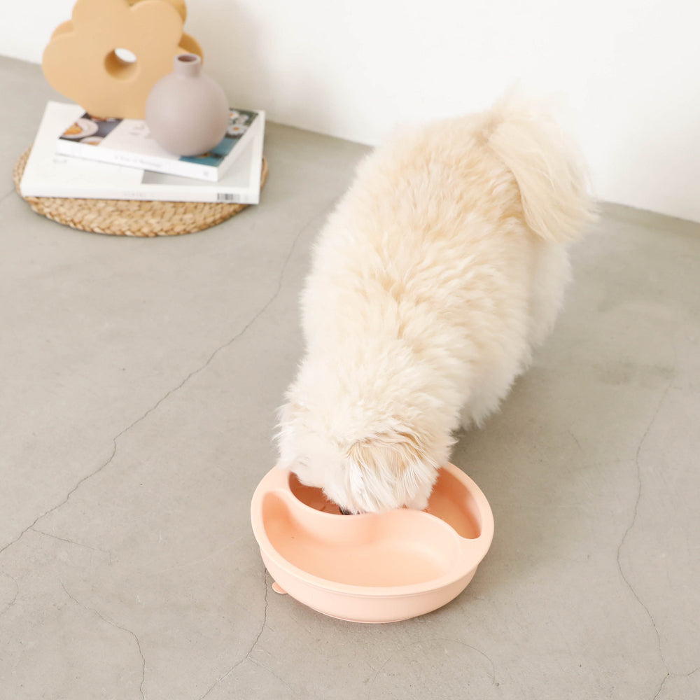 Adsorption Silicone Food Bowl