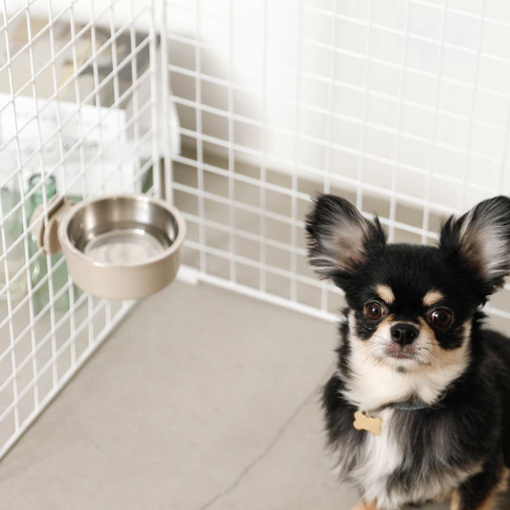 Stainless Steel Food Bowl for Cage