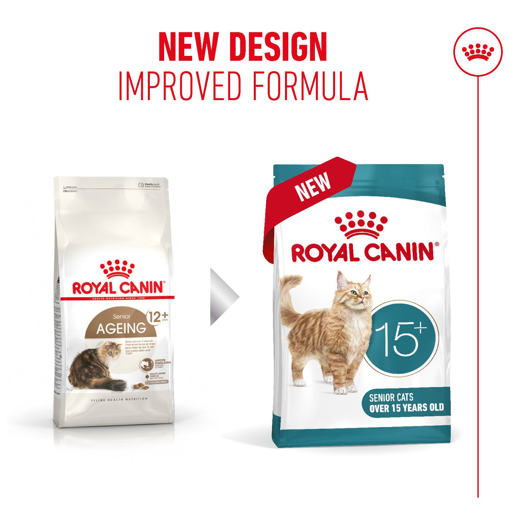 Royal Canin Ageing 15+ Senior Dry Cat Food