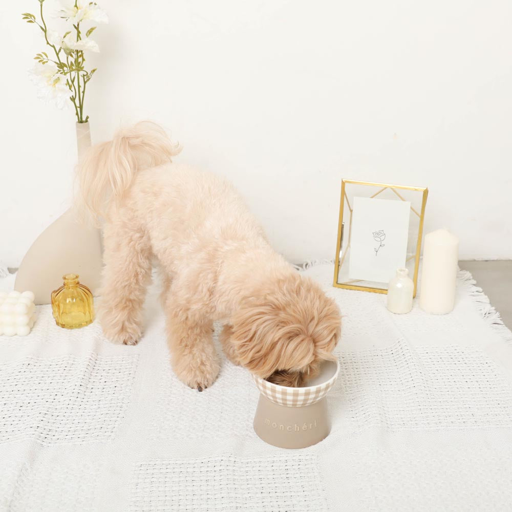 Gingham Food Bowl