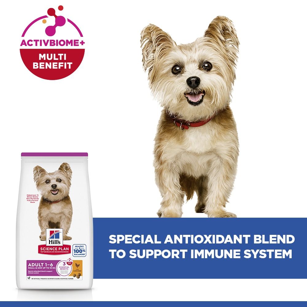 Hill's Science Plan Small & Mini Adult1-6 Dry Dog Food 6.6 lb Chicken