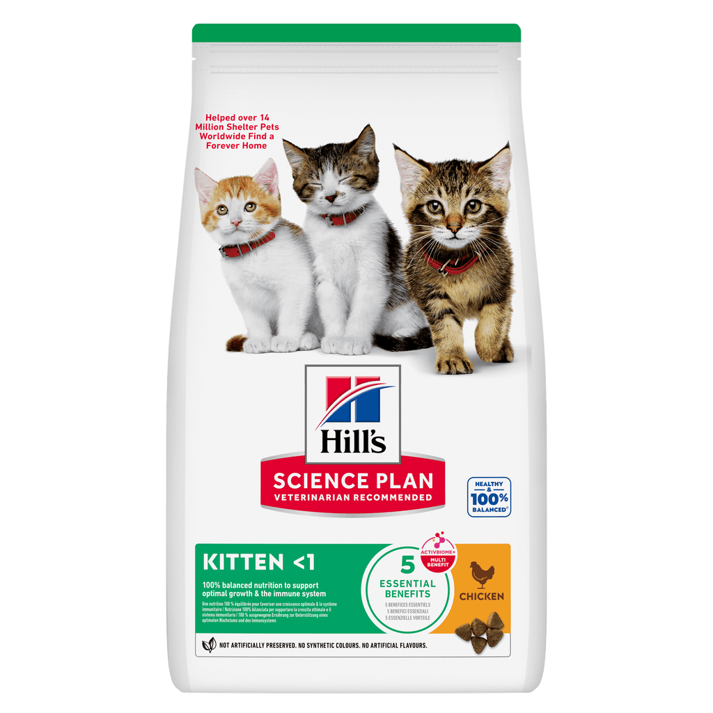 Hill's Science Plan Kitten <1 Dry Cat Food - Chicken