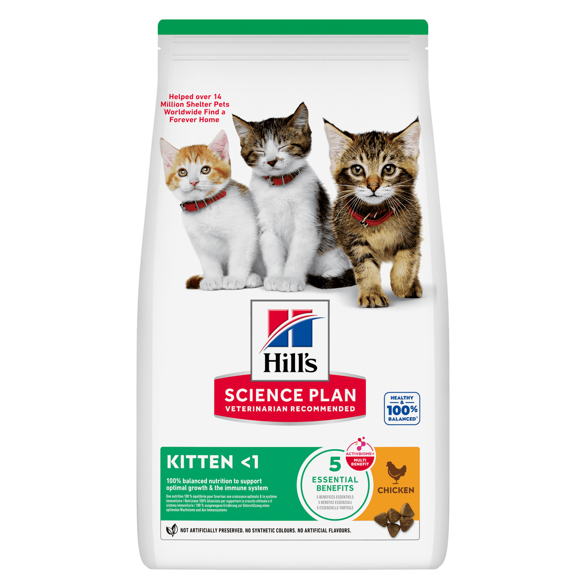 Hill's Science Plan Kitten <1 Dry Cat Food - Chicken