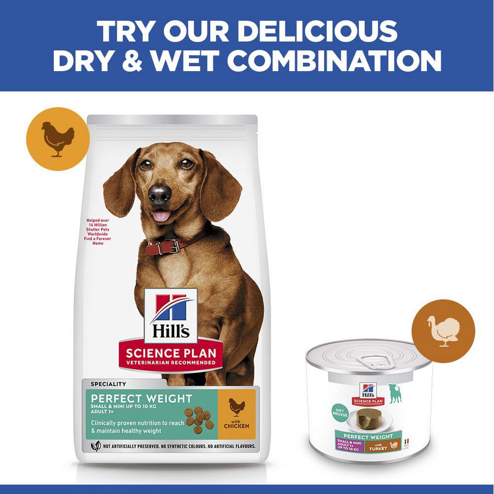 Hill's Science Plan Canine Small & Mini Adult Perfect Weight Chicken