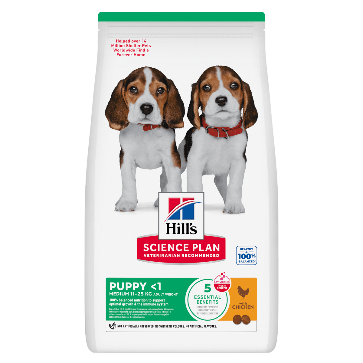 Hill's Science Plan Medium Puppy <1 Dry Dog Food - Chicken