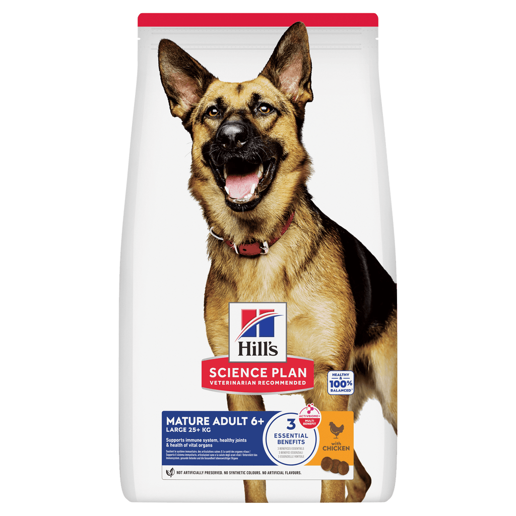 Hill's Science Plan Large Mature Adult 6+ Dry Dog Food - Chicken