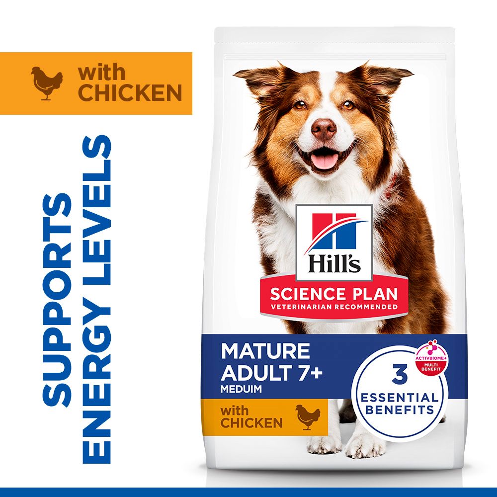 Hill's Science Diet Medium Mature Adult 7+ Dry Dog Food - Chicken