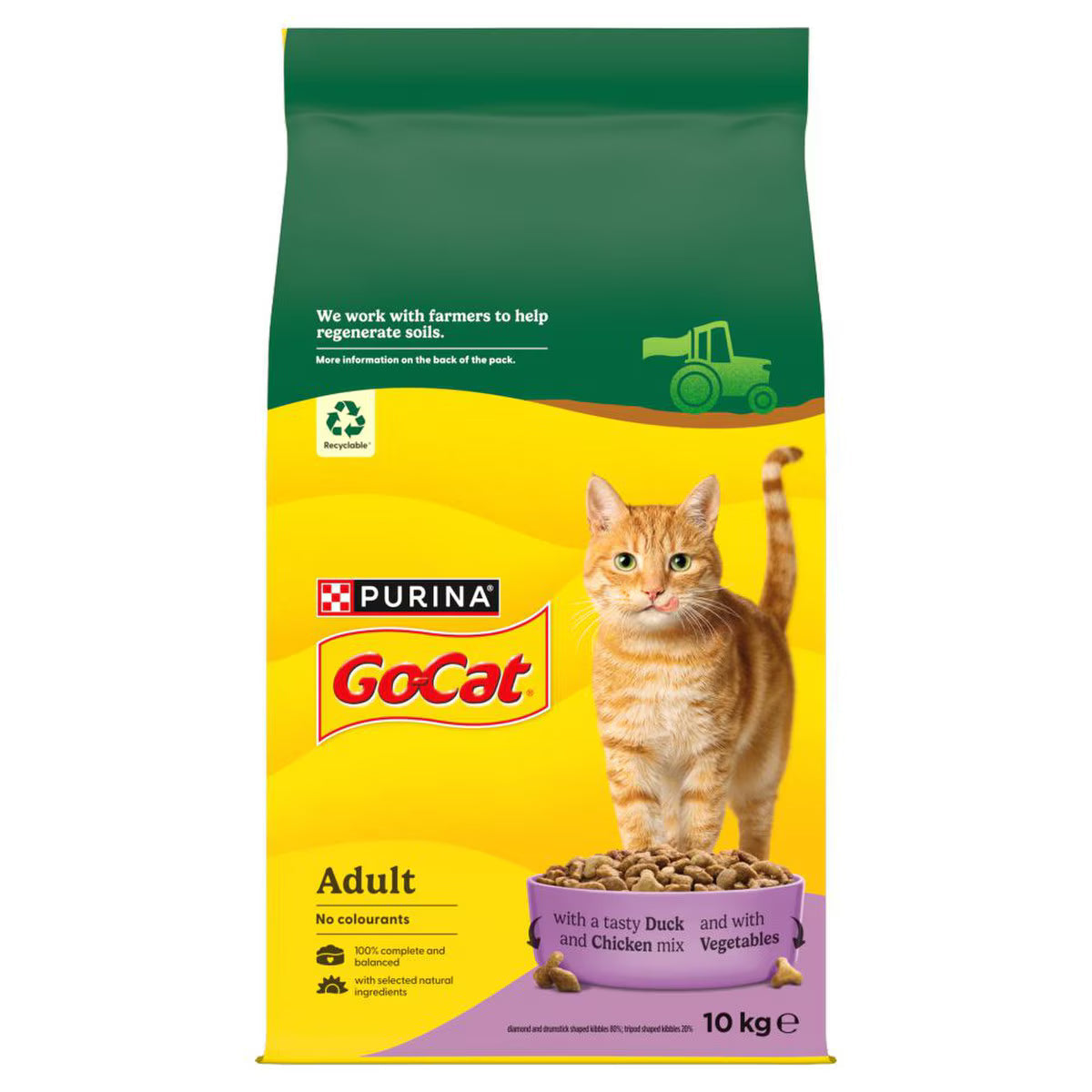 Go-Cat Adult Dry Cat Food - Chicken & Duck