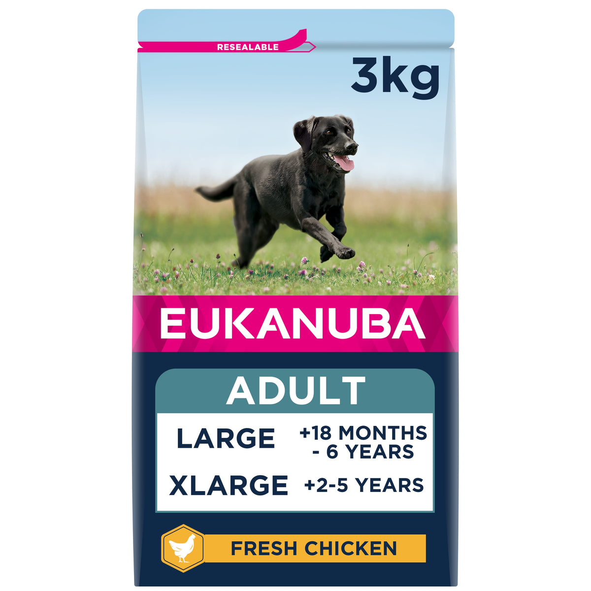 Eukanuba Active Adult Large Breed Dry Dog Food - Chicken