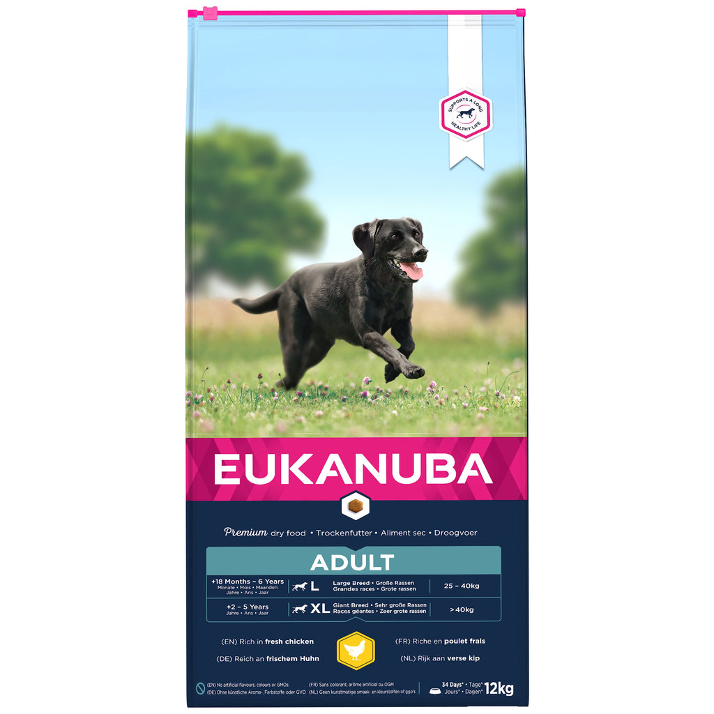 Eukanuba Active Adult Large Breed Dry Dog Food - Chicken
