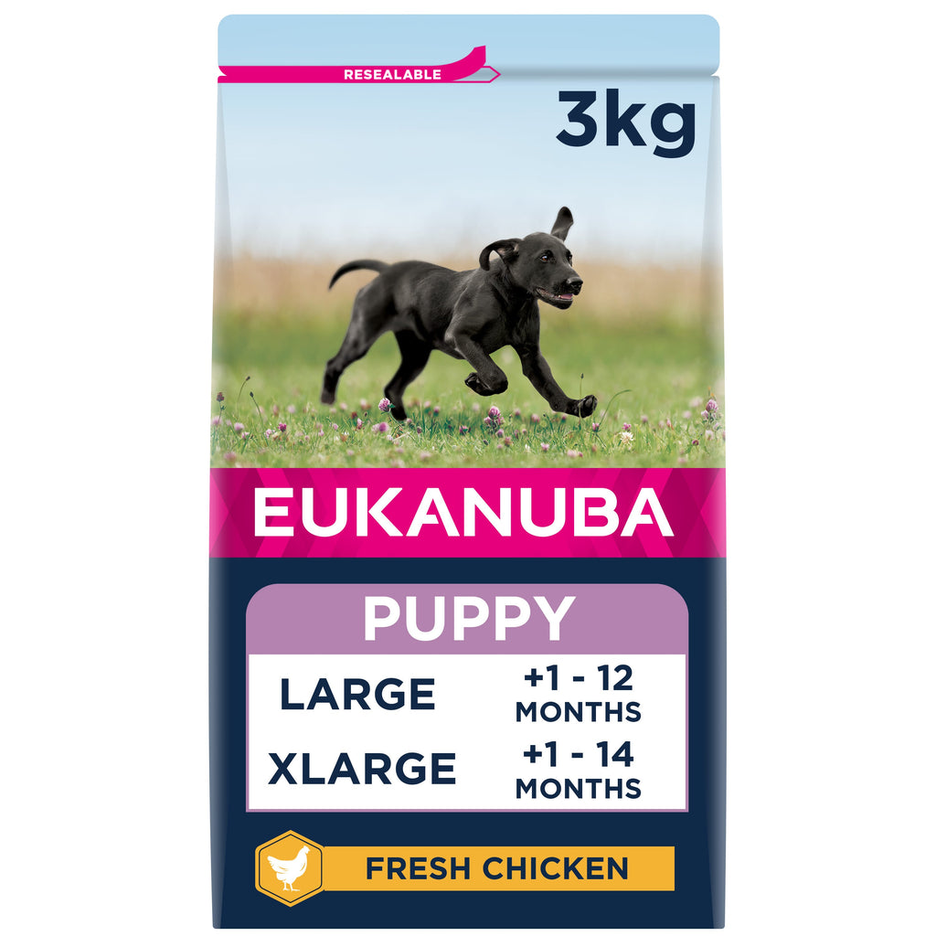 Eukanuba Growing Puppy Large Breed Dry Dog Food - Chicken