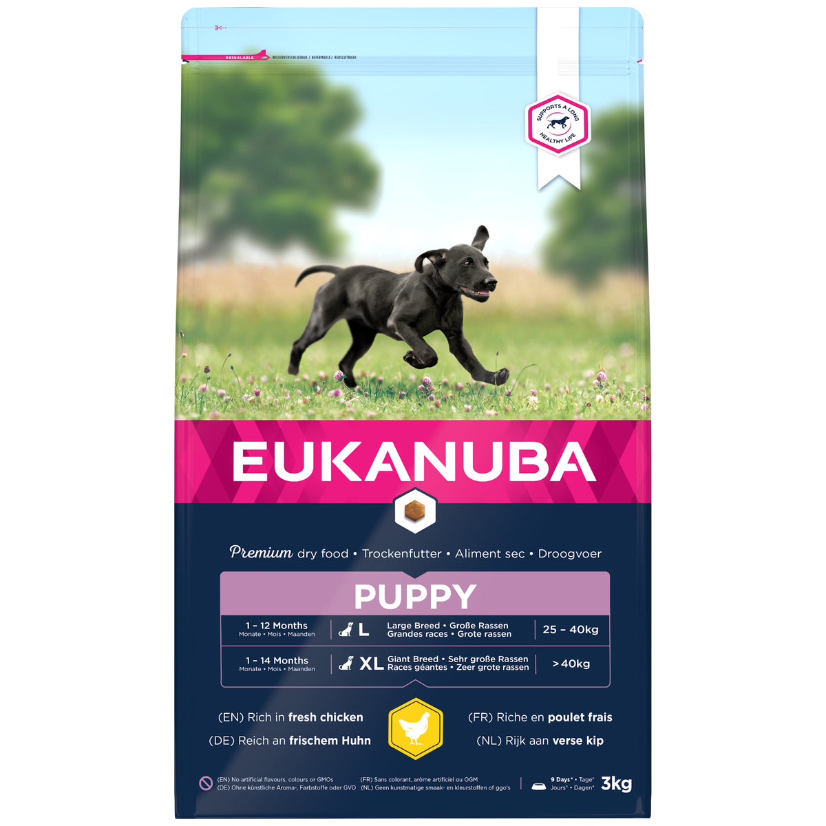 Eukanuba Growing Puppy Large Breed Dry Dog Food - Chicken
