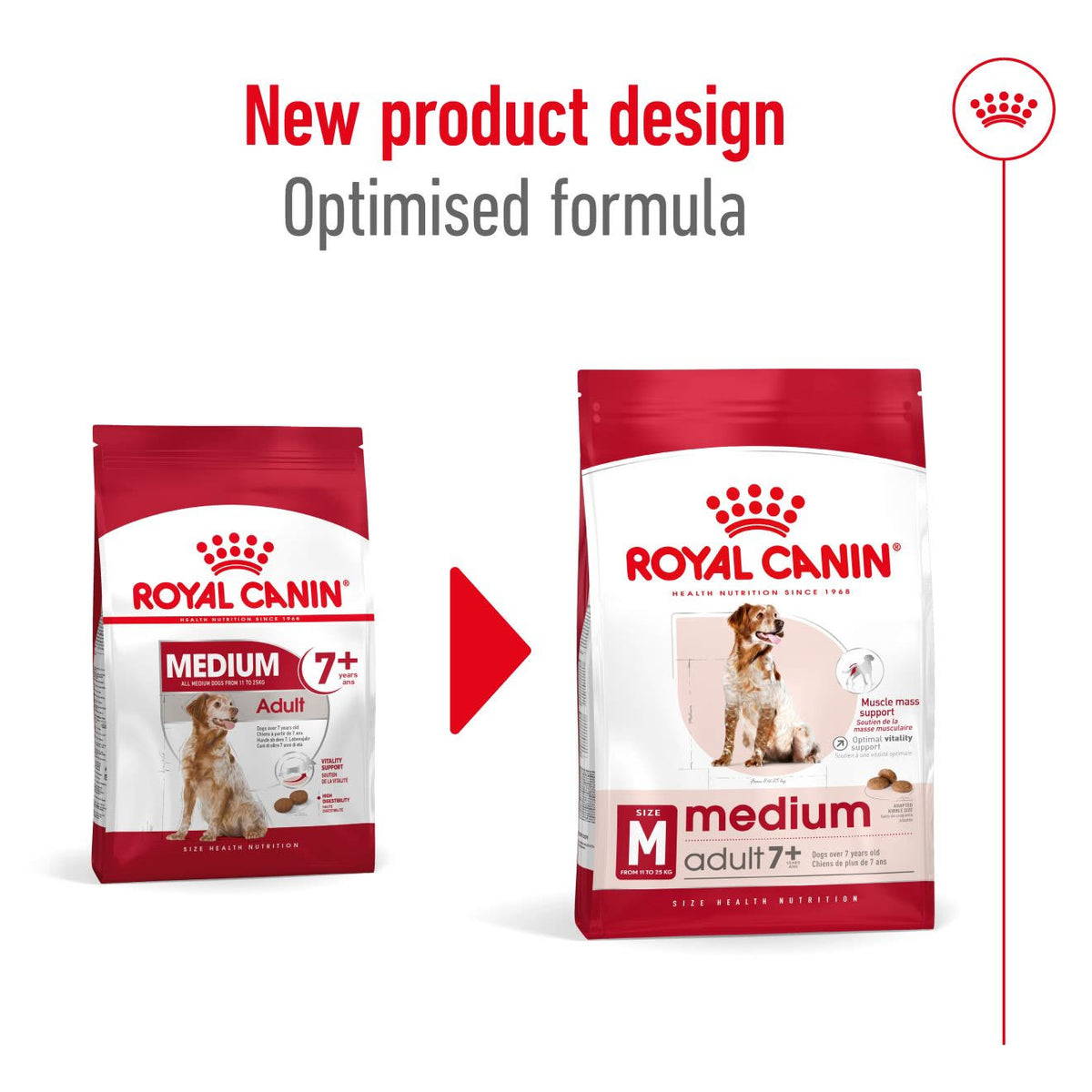 Royal Canin Medium Adult 7+ Dry Dog Food