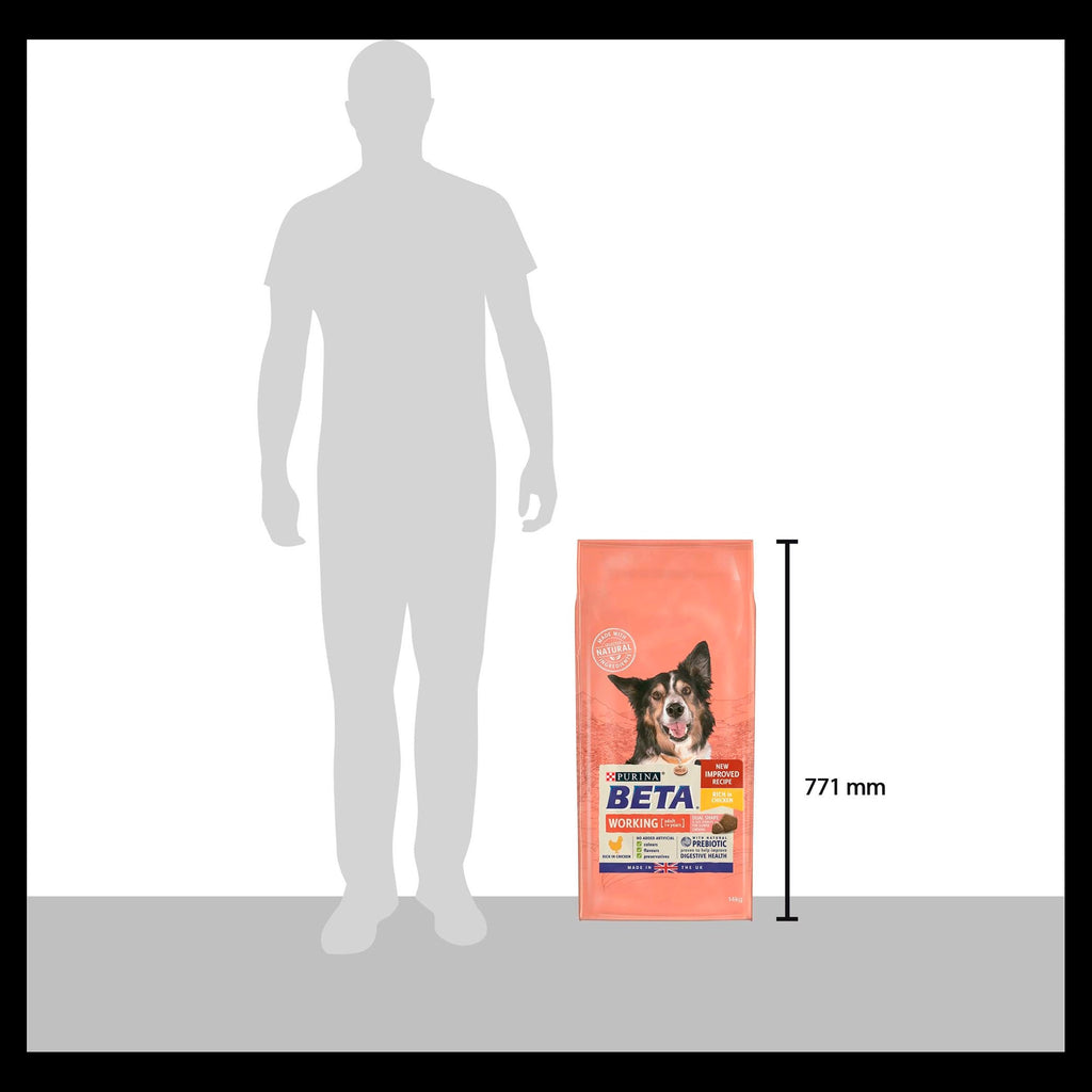 BETA Working Adult Dry Dog Food - Chicken