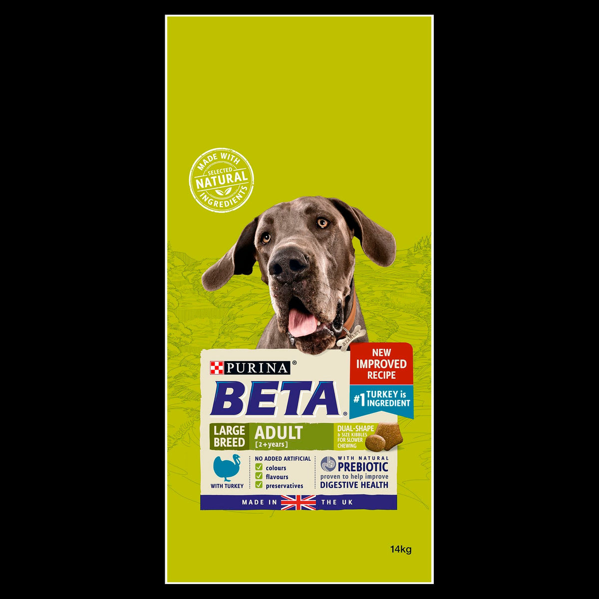 BETA Large Breed Adult 2+ Years Dry Dog Food - Turkey