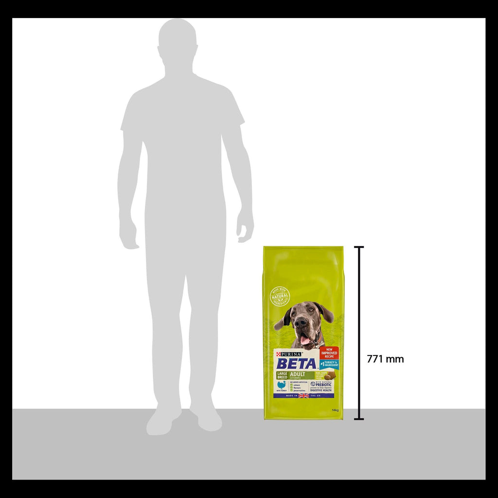 BETA Large Breed Adult 2+ Years Dry Dog Food - Turkey
