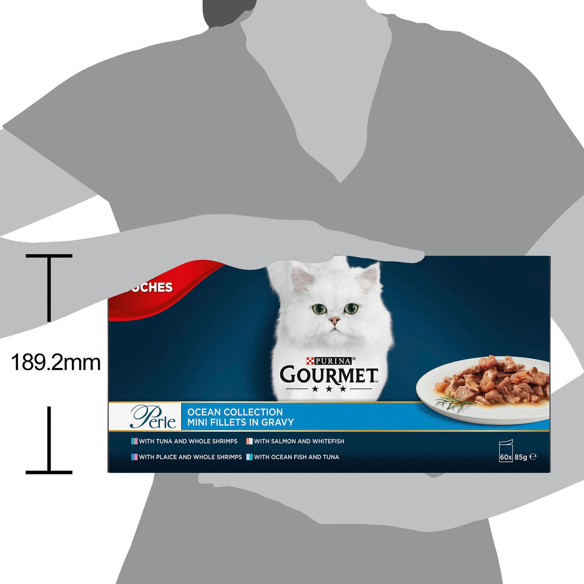 Gourmet Perle Ocean Delicacies Adult Wet Cat Food