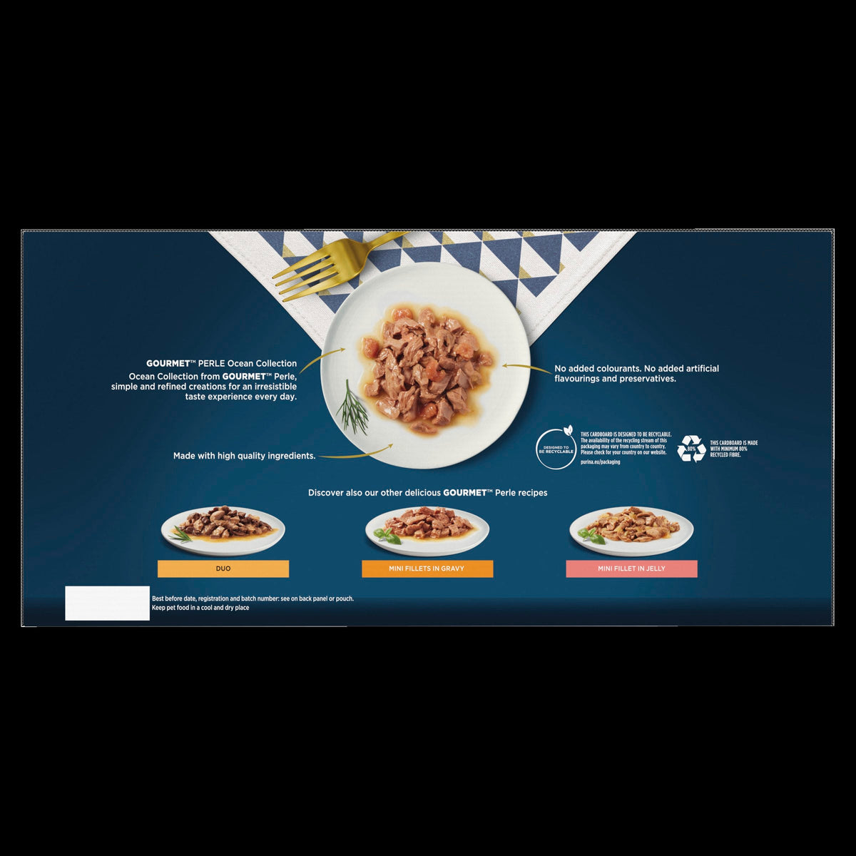 Gourmet Perle Ocean Delicacies Adult Wet Cat Food