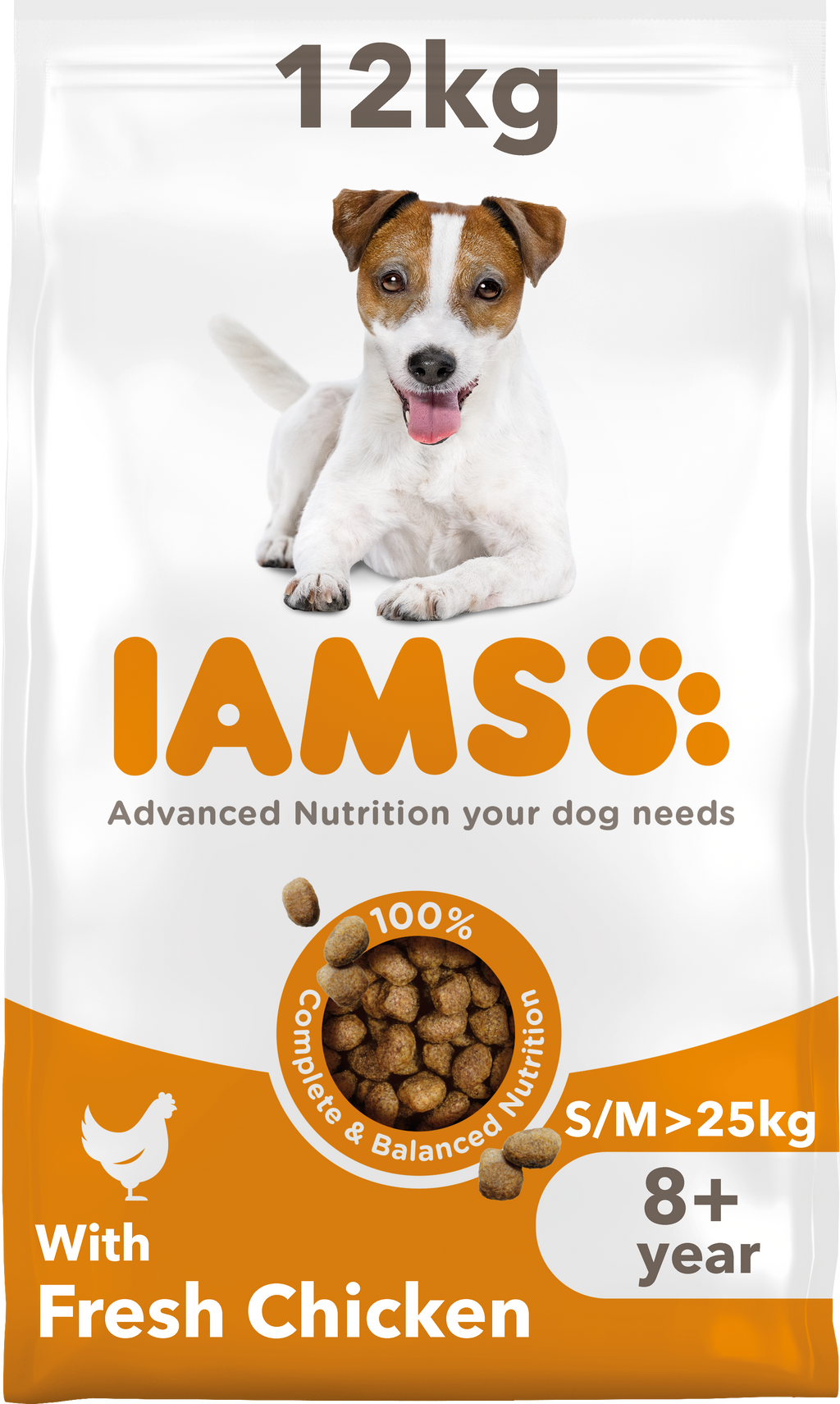 Iams Vitality Senior Small/Medium Breed Dry Dog Food - Chicken