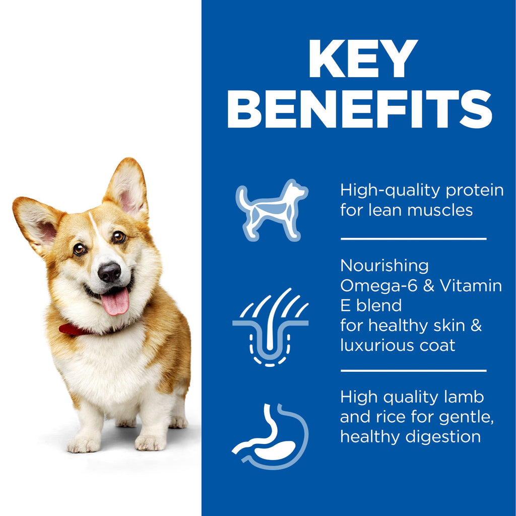 Hill's Science Plan Small & Mini Adult Dry Dog Food - Lamb & Rice