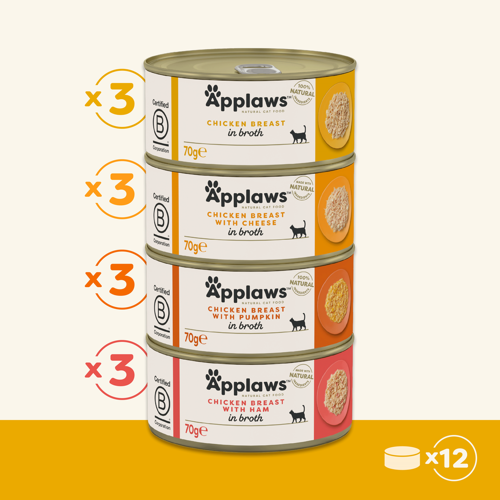 Applaws Cat Can 2.5 oz Multipack Chicken