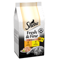Sheba Fresh and Fine Adult Wet Cat Food Pouches - Chicken & Turkey in Gravy