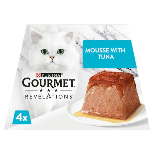 Gourmet Revelations Adult Wet Cat Food - Mousse with Tuna
