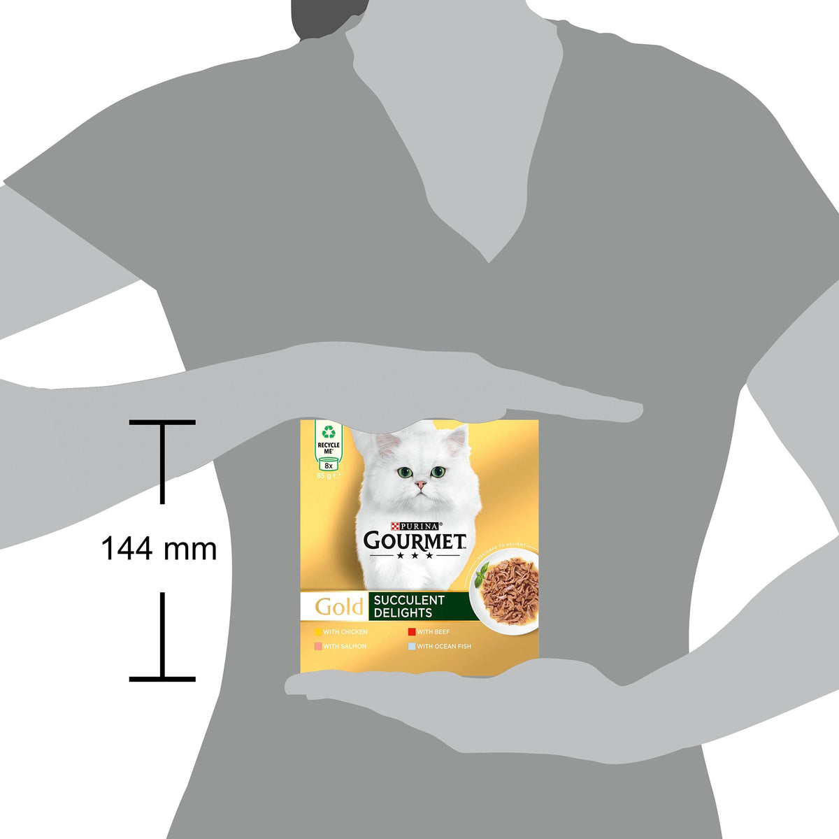 Gourmet Gold Succulent Delights Wet Cat Food
