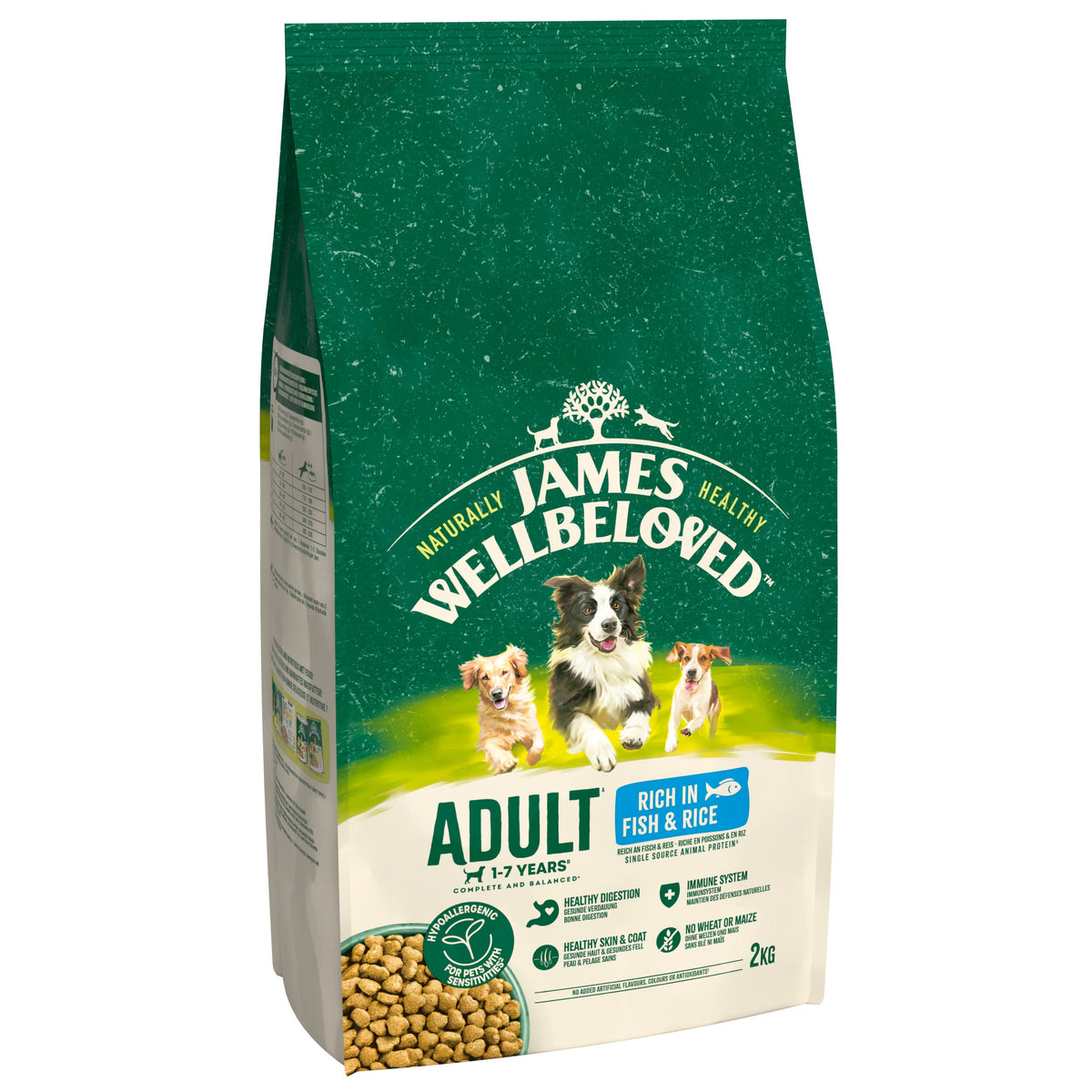 James Wellbeloved Adult Dry Dog Food Fish & Rice