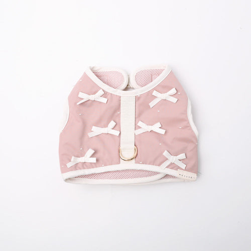 Dot Ribbon Motif Harness + Lead SET