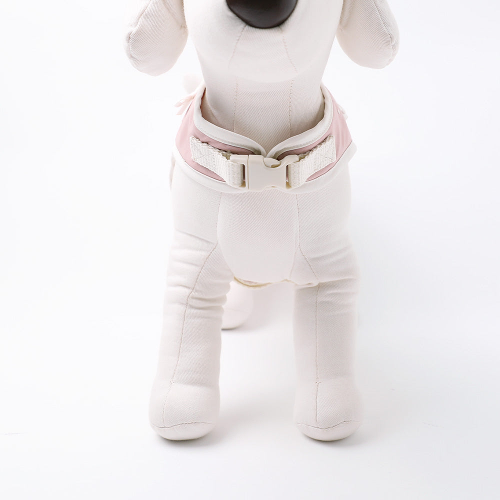 Dot Ribbon Motif Harness + Lead SET