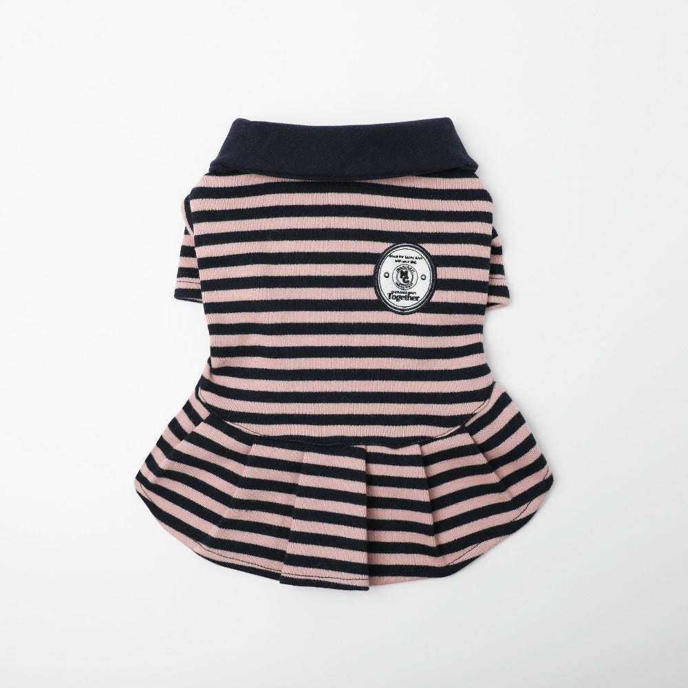 Striped Shirt Dress