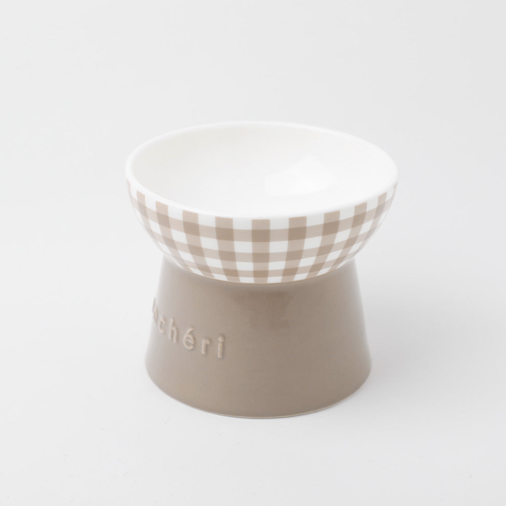 Gingham Food Bowl