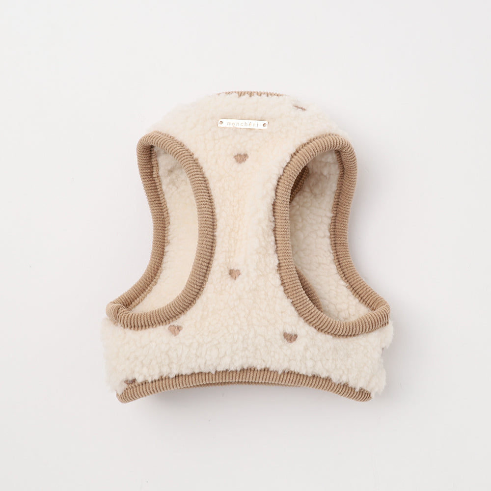Boa Heart Embroidery Harness + Lead Set
