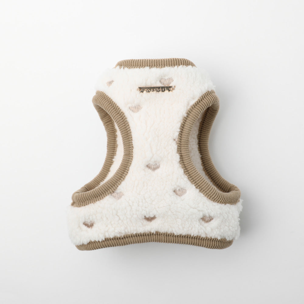 Boa Heart Embroidery Harness + Lead Set
