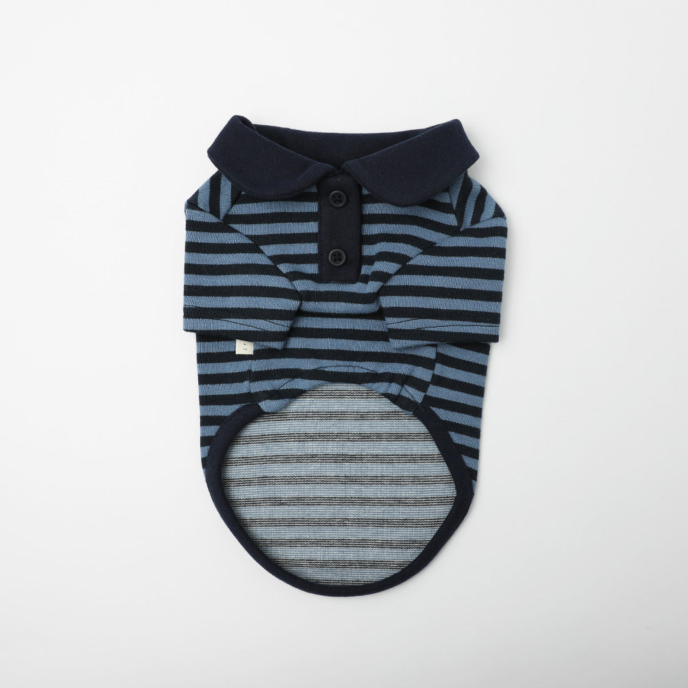 Border Shirt Tops