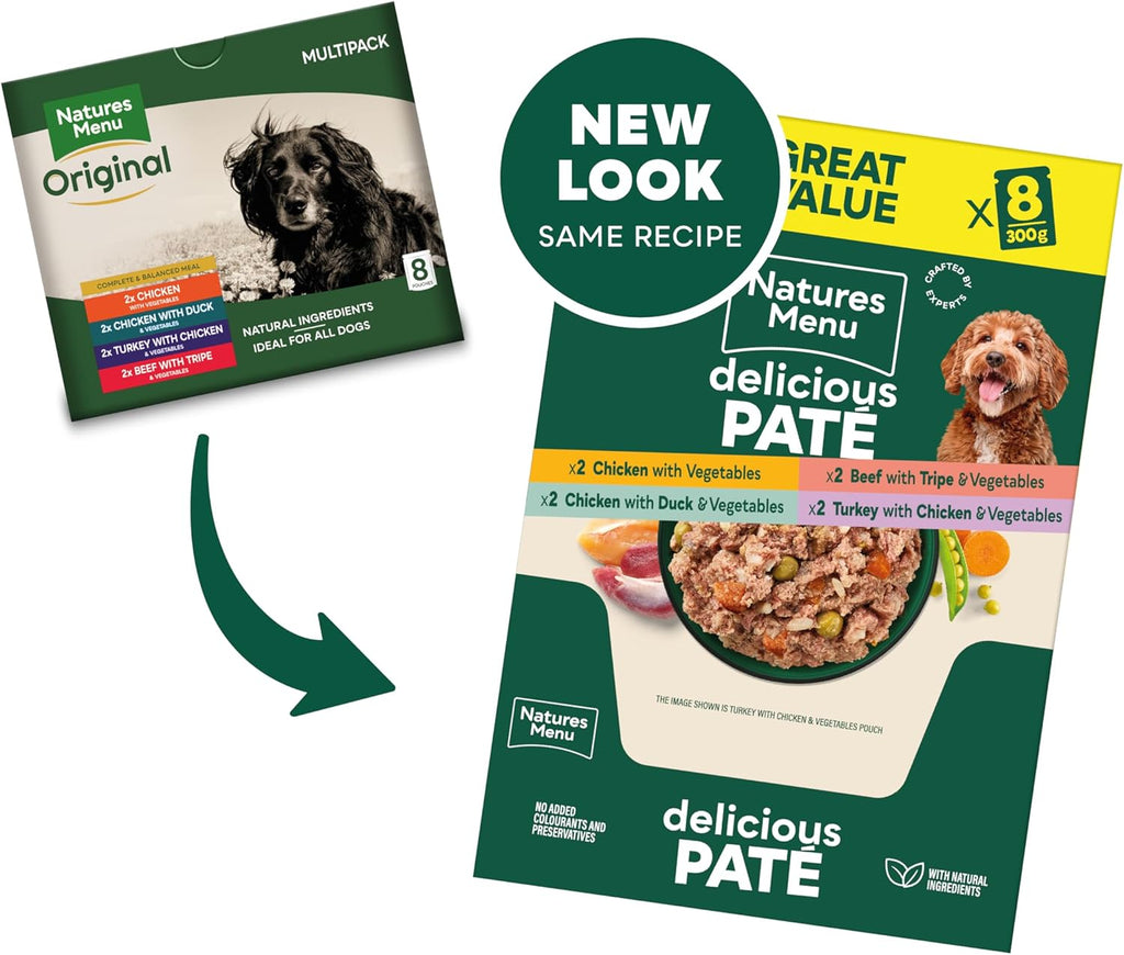 Natures Menu Adult Wet Dog Food - Multipack