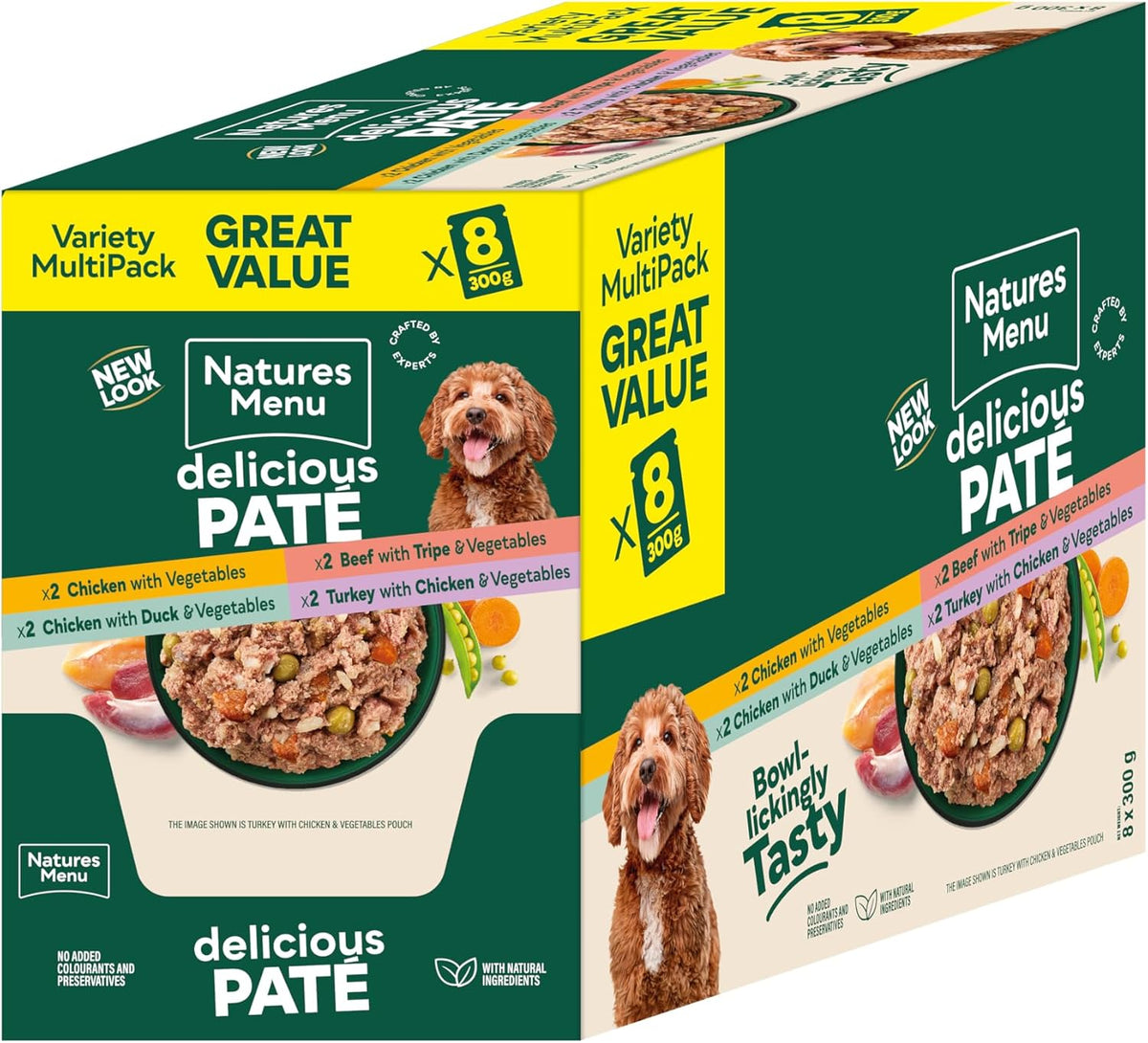 Natures Menu Adult Wet Dog Food - Multipack
