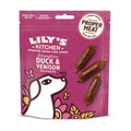 Lily's Kitchen Dog Scrumptious Sausages Adult Dog Treats - Duck & Venison